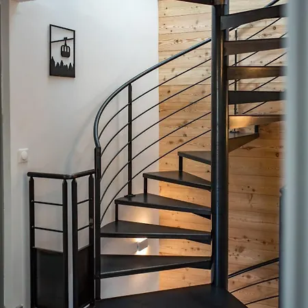 Appartement New Triplex 4 Bedroom Near Slopes Balcony & View